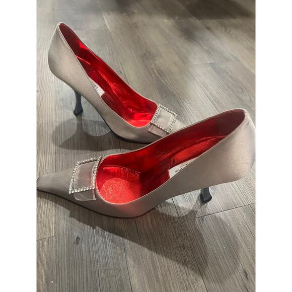 Vintage Moschino satin Heels - Picture 2 of 7